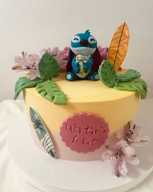 Tort kolorowy Lilo i Stitch